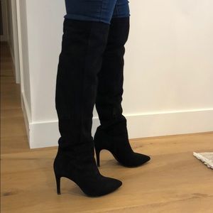 Joie over-the-knee suede boots. Worn twice